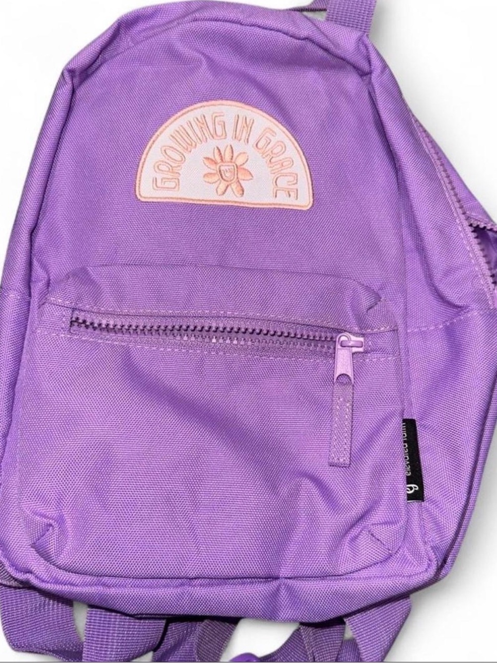 Purple Mini Backpack Elevated Health